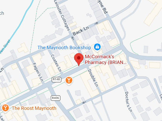 Map location of Rebecca Bourke Therapy in Maynooth